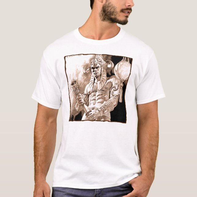 Barbarian Warrior T-Shirt (Framsida)