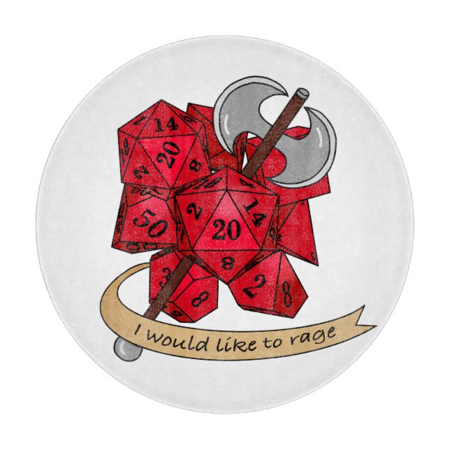 Barbarisk Dice Design (Framsidan)