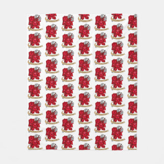 Barbarisk Dice Design Fleecefilt