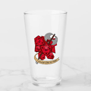 Barbarisk Dice Design Glaskopp