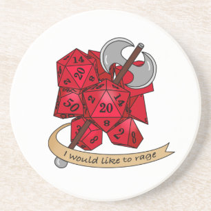 Barbarisk Dice Design Underlägg