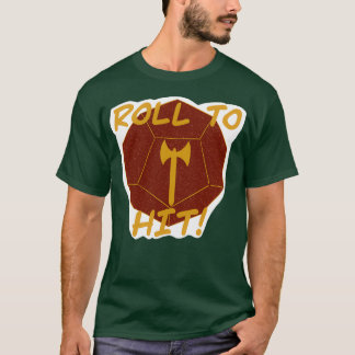 Barbarisk slå dice t shirt