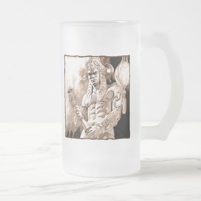 Barbariska Warrior Frosted Mugg (Höger)