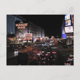 Barbary Kusten Las Vegas på natten Vykort