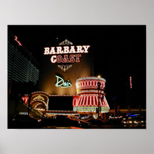 Barbary Kusten Las Vegas Poster