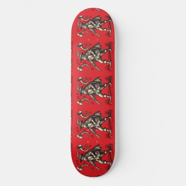 Barbatos Ekon av Jakten Mini Skateboard Bräda 18,5 Cm (Framsida)