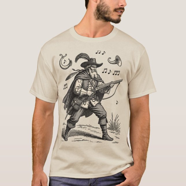 Barbatos Jaktens Ekon T Shirt (Framsida)