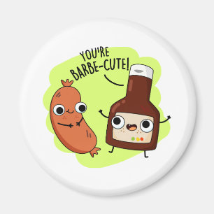 Barbe-söt Funny Barbecue Pun Magnet