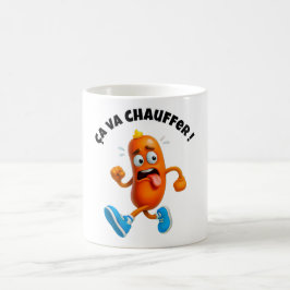 Barbecue avec saucisse : Ça va chauffer ! Kaffemugg