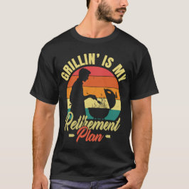 Barbecue BBQ Pension 2026 Pension Grill Kött T Shirt