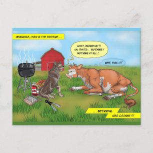 Barbecue Betrayal! - Vykort