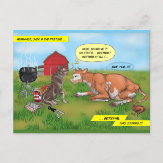 Barbecue Betrayal! - Vykort