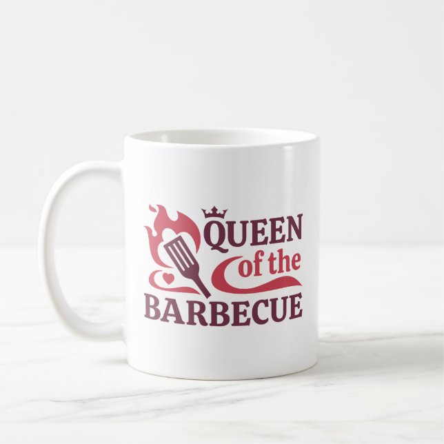 Barbecue drottning kaffemugg (Vänster)