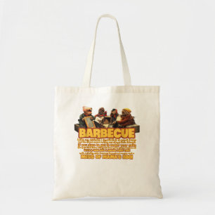 Barbecue Funny Sång Jug Band Frogtown Jul Em Tygkasse