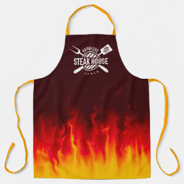 Barbecue Grill Flames - Personlig Steak House