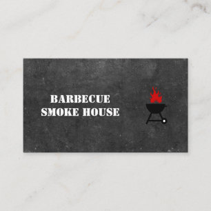 Barbecue Grill Visitkort