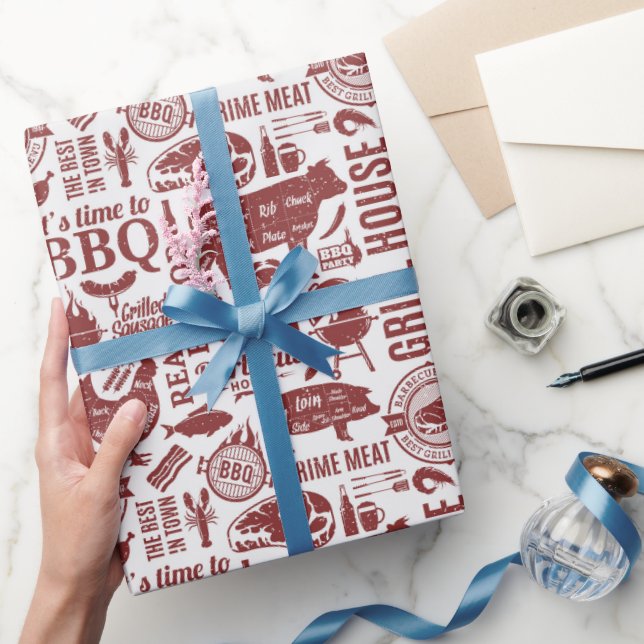 Barbecue Grillning Presentpapper (Gifting)