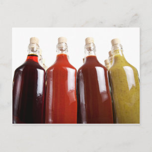 Barbecue hett sauces vykort