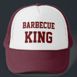 Barbecue Kung Funny Hat Keps<br><div class="desc">Barbecue Kung lustig truckerkeps. Klicka på Anpassa om du vill ändra teckensnitt storlekt, stil och färg. Kontakta mig om du har några frågor eller förfrågningar. Den här bilden kan göras tillgänglig på många produkter på mitt galleri. Besök Smilins Ögon Treasures för att se fler blommor- och naturfotografier och digitala konsthandlingar...</div>