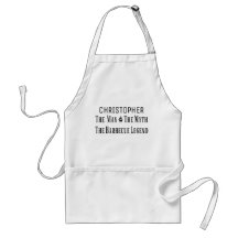 Barbecue Legend Monogram Namn