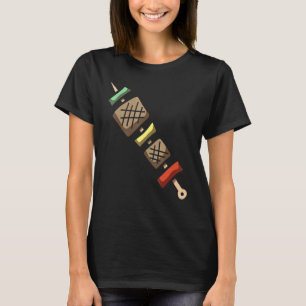 Barbecue Pinne Rökande Kött Nötkött Kyckling Grill T Shirt