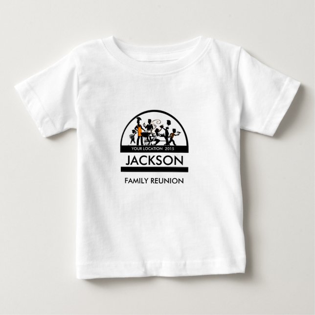 Barbecue - Reunion (Group Silhoutte) T Shirt (Framsida)
