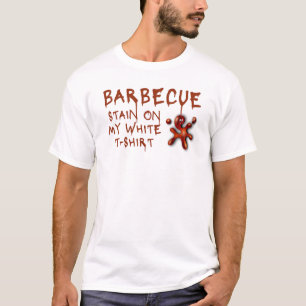 Barbecue Stain på min vita T Shirt