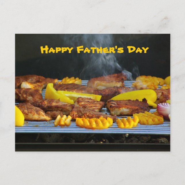 Barbecue Vykort (Framsida)