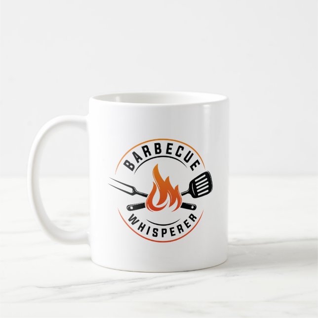 Barbecue Whisperer Kaffemugg (Vänster)