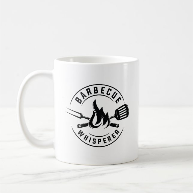 Barbecue Whisperer Kaffemugg (Vänster)