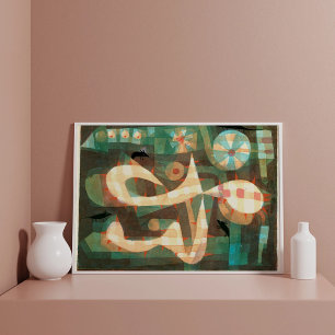 Barbed Noose med mössen, Paul Klee Poster