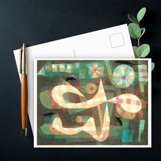 Barbed Noose med mössen, Paul Klee Vykort