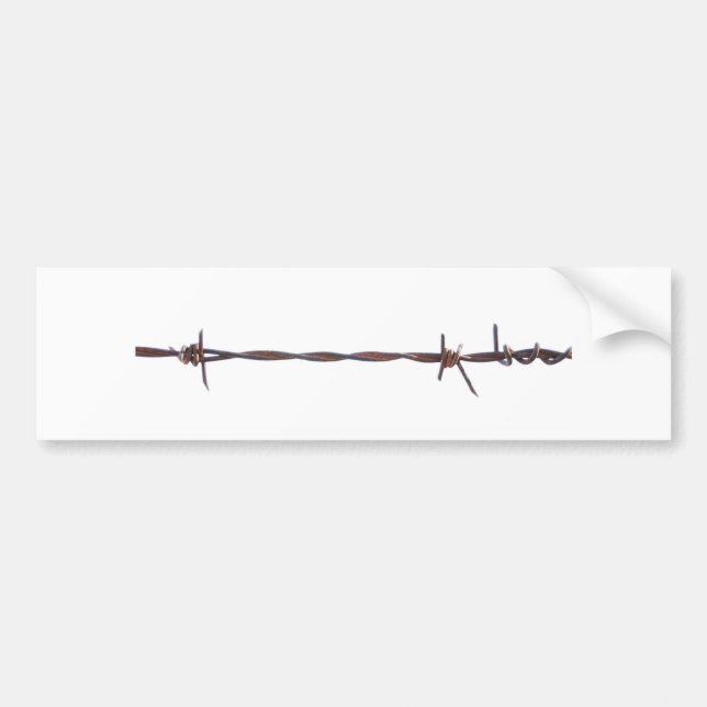 Barbed Wire Bildekal (Framsidan)