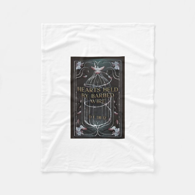 Barbed Wire Blanket Cover Fleecefilt (Framsidan)