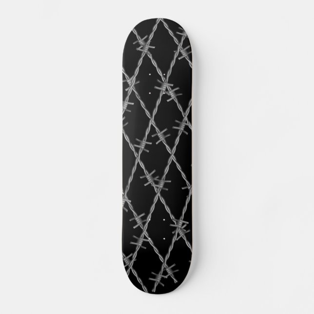 Barbed Wire Mini Skateboard Bräda 18,5 Cm (Framsida)
