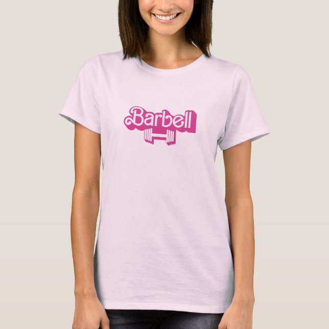Barbell Girl Women's t-shirt (Framsida)