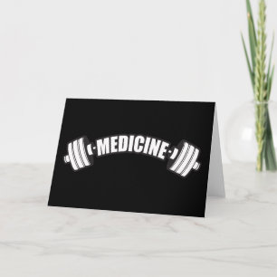 Barbell - Järn Medicine - Weight Lipping Gym Kort