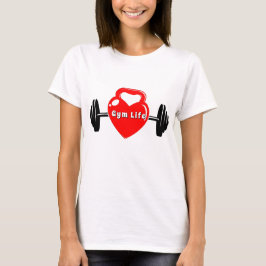 Barbell Kärlek T Shirt