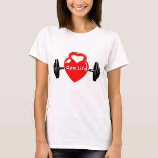 Barbell Kärlek T Shirt
