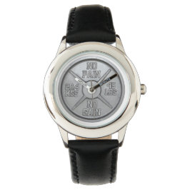 Barbell Plate Wrist Watch - ingen smärta Armbandsur