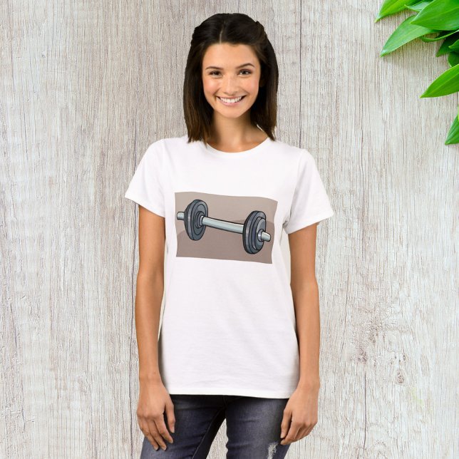 Barbell Weightlift Gym Fitness Älskare T Shirt (Skapare uppladdad)