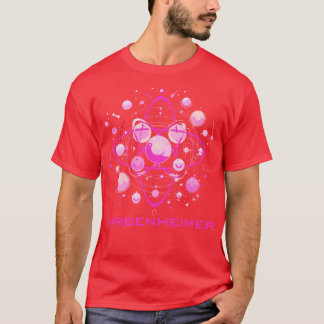 Barbenheimer Rosa Atom T Shirt