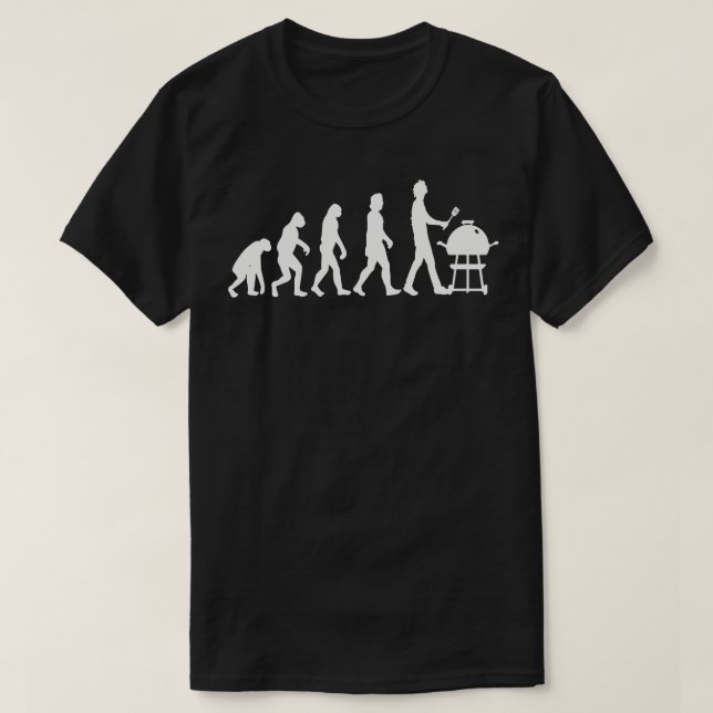 Barbeque Evolution 1 T Shirt (Design framsida)