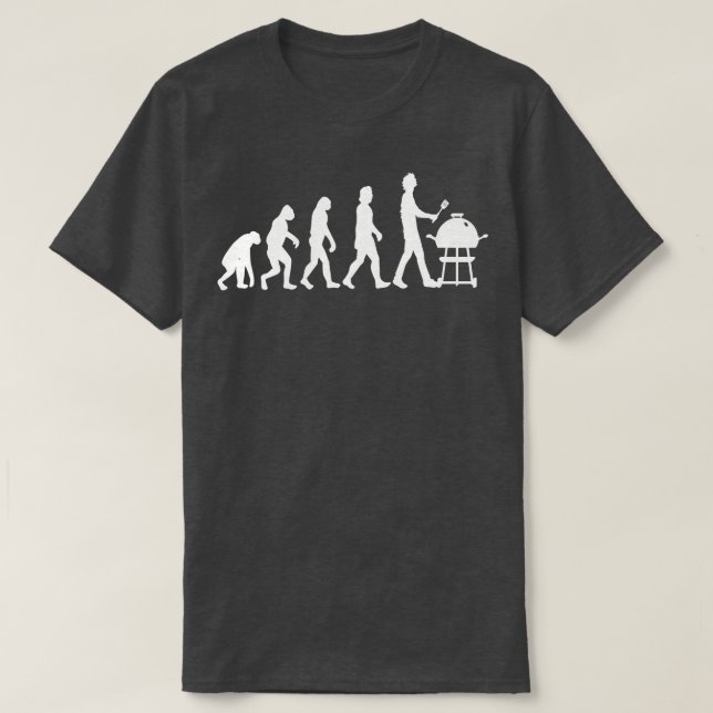 Barbeque Evolution 1 T Shirt (Design framsida)