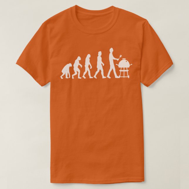 Barbeque Evolution 2 T Shirt (Design framsida)
