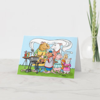 Barbeque Fars dag kort