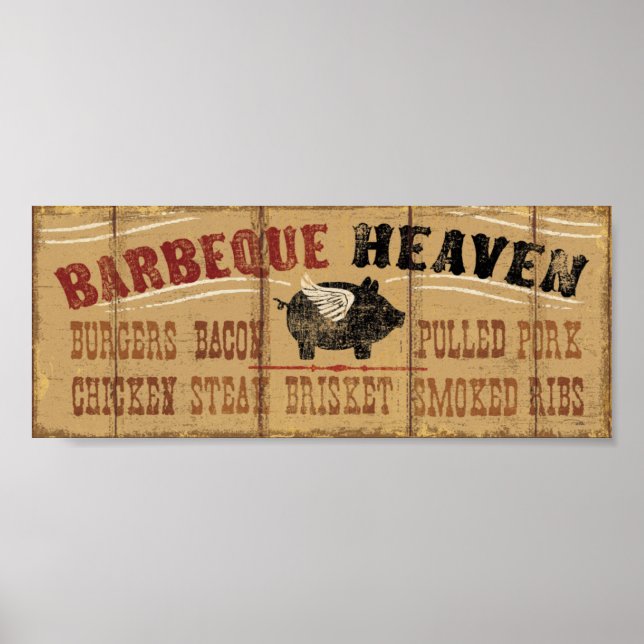 Barbeque Heaven Poster (Framsidan)
