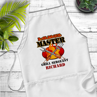 Barbeque Master Personlig BBQ Apron Förkläde