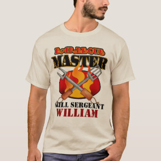 Barbeque Master Personlig Tee