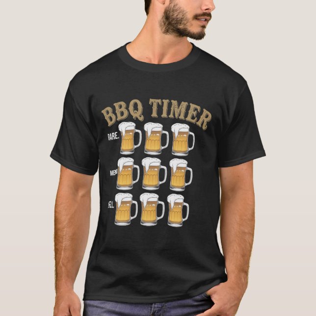 Barbeque timer t shirt (Framsida)
